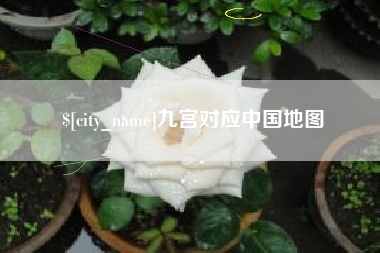 怒江九宫对应中国地图