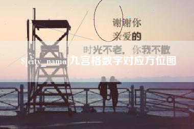 怒江九宫格数字对应方位图