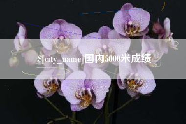 怒江国内5000米成绩