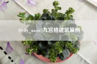 怒江九宫格建筑案例