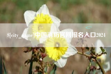 怒江中国消防官网报名入口2024