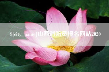 怒江山西消防员报名网站2020