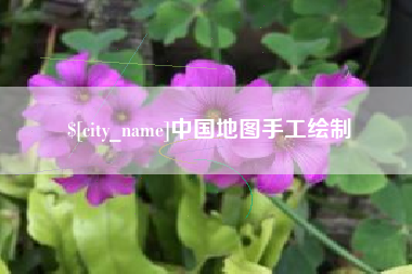 怒江中国地图手工绘制