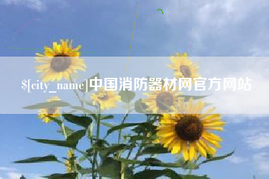 怒江中国消防器材网官方网站