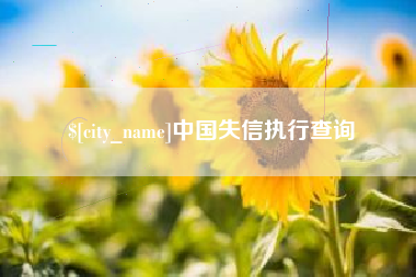 怒江中国失信执行查询