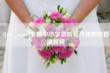 怒江全国中小学消防公开课网络直播视频