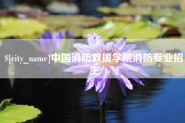 怒江中国消防救援学院消防专业招生