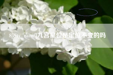 怒江九宫星位是定位不变的吗