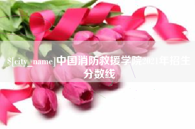 怒江中国消防救援学院2021年招生分数线