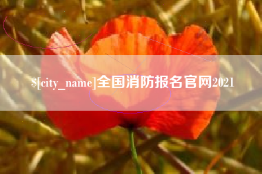 怒江全国消防报名官网2021