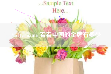怒江看看中国的金牌有多少